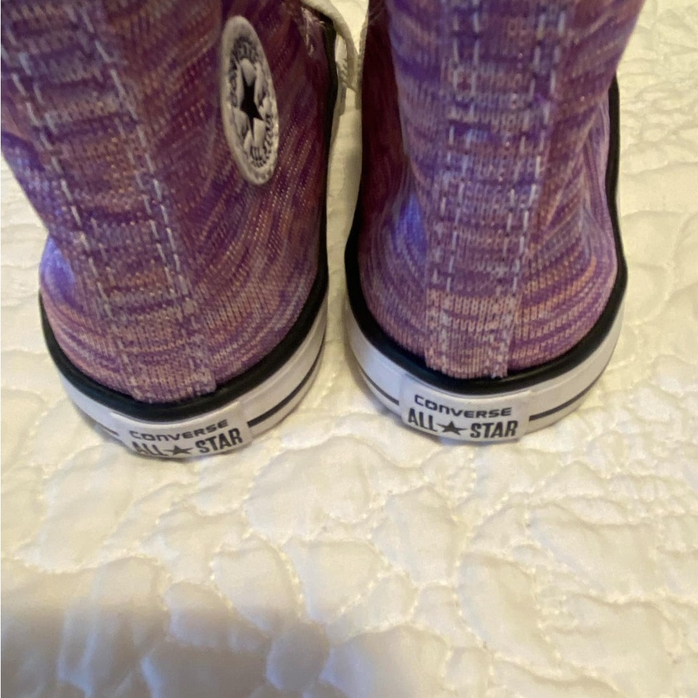 Converse Purple Corduroy Sneakers